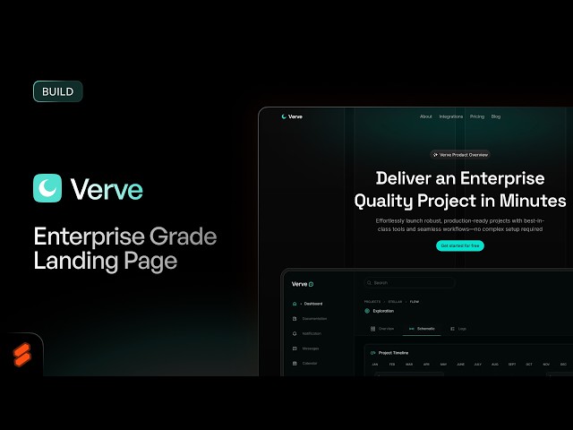 Modern SaaS Landing Page Showcase using Next.js and Tailwind CSS