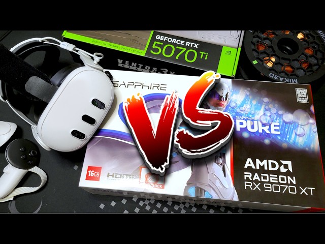 Is the "Nvidia Tax" Worth Paying for VR? | RX 9070 XT vs RTX 5070 Ti