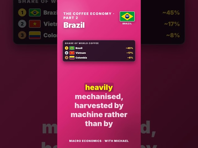 How One Country Came to Grow Half the World's Coffee