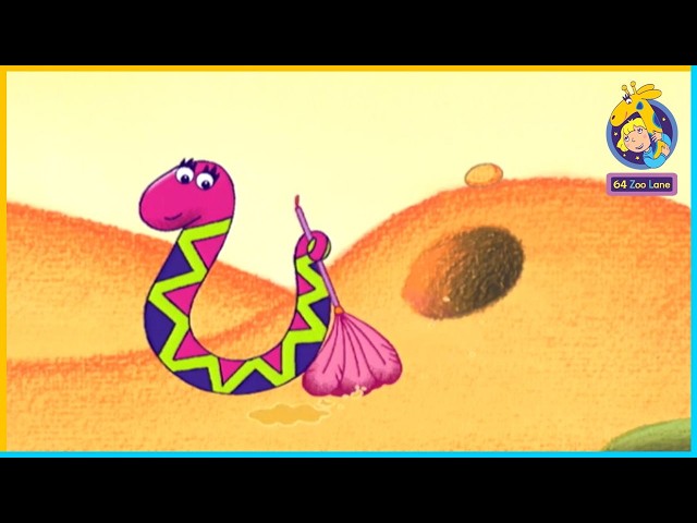 The Story of Esmeralda the Snake | 64 Zoo Lane | 35' Compilation