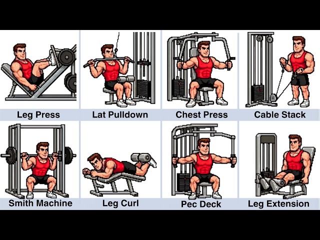 Every Gym Machine Explained In 6 Minutes