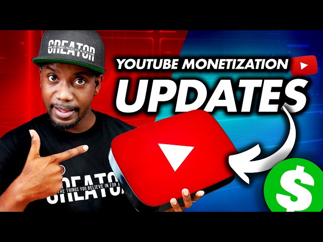 6 HUGE YouTube Monetization Updates for 2026
