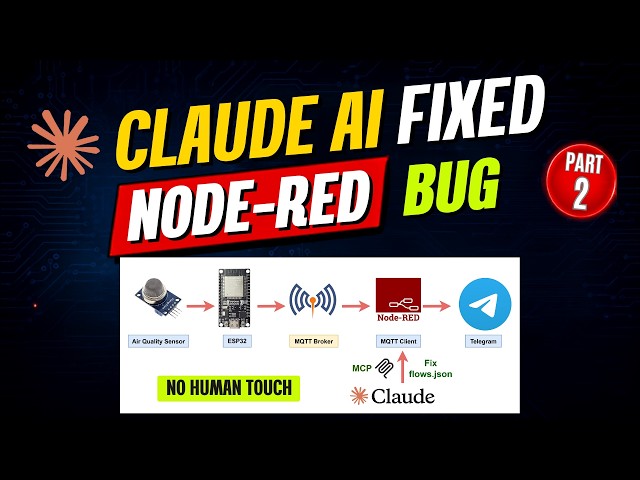 Claude AI Fixes Node-RED Flows | No Human Intervention