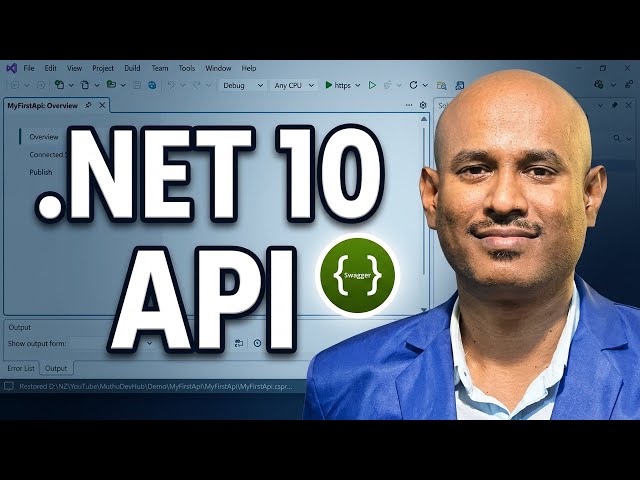 Build Your First .NET 10 Web API in 15 Minutes with Swagger