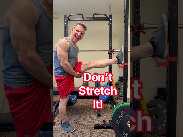 The Best Way To Fix A Hamstring Strain Fast #myofascialrelease #fitness #shorts