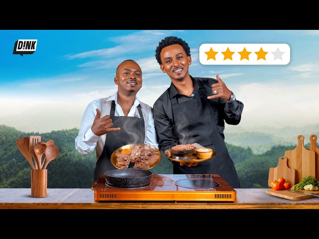 🔥 Milli and Bily Cook Kitfo & Tibs 🥩| Cooking with GG 🍽️ | D!NK