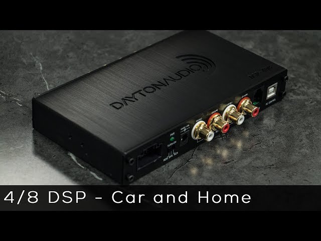 Dayton Audio 4 in 8 out DSP with Bluetooth - Product Spotlight