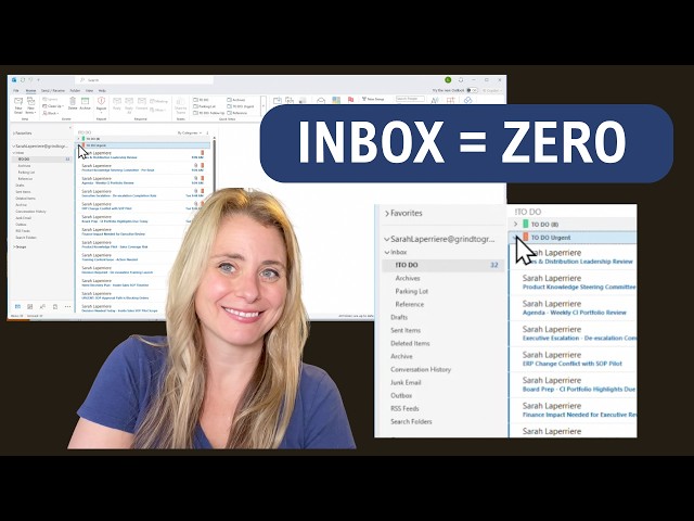 How I Process My Outlook Inbox to Zero | My Microsoft 365 Workflow