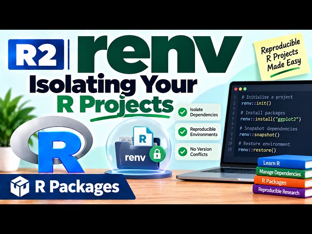 R2 | renv — Isolating Your R Projects | R Packages | Uplatz