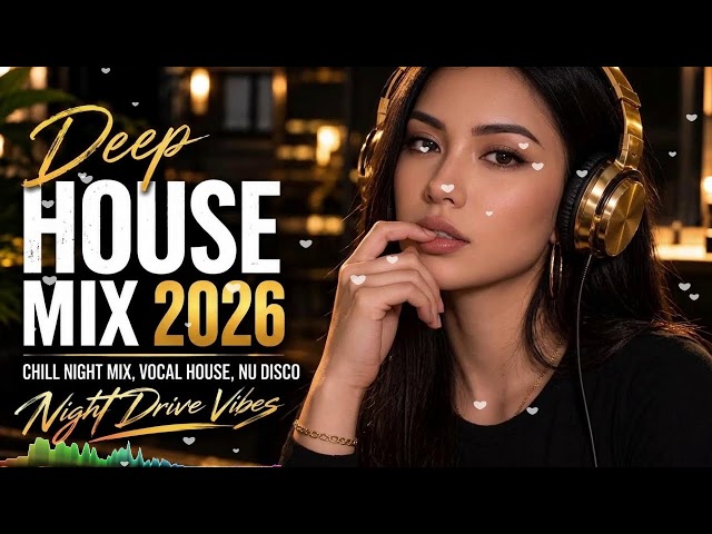 💻 DEEP HOUSE FOR WORK & STUDY 2026 🎧 Chill Focus Music | Deep House Radio