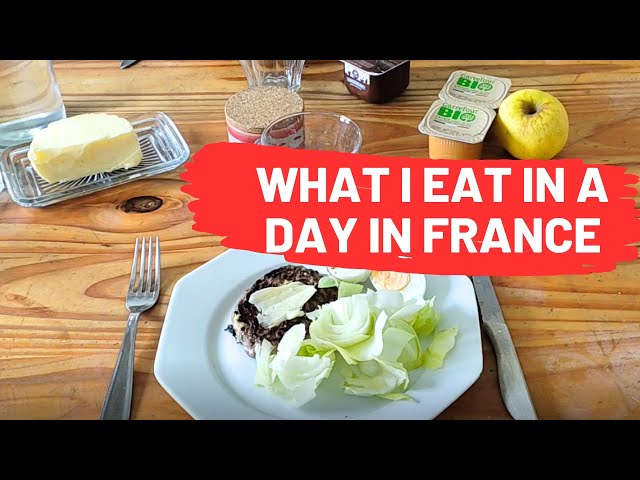 What I EAT French Woman | French Diet on a Work Day | Cooking a Mediterranean Dish