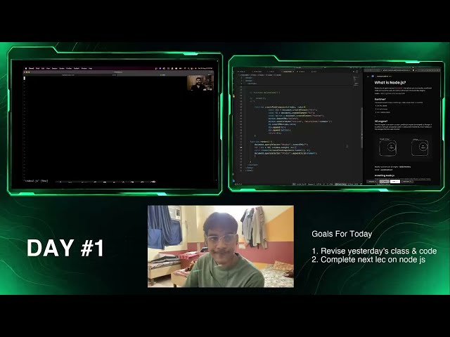 Day 1/100 Days Of Code #codingchallenge #coding #100daysofcodechallenge