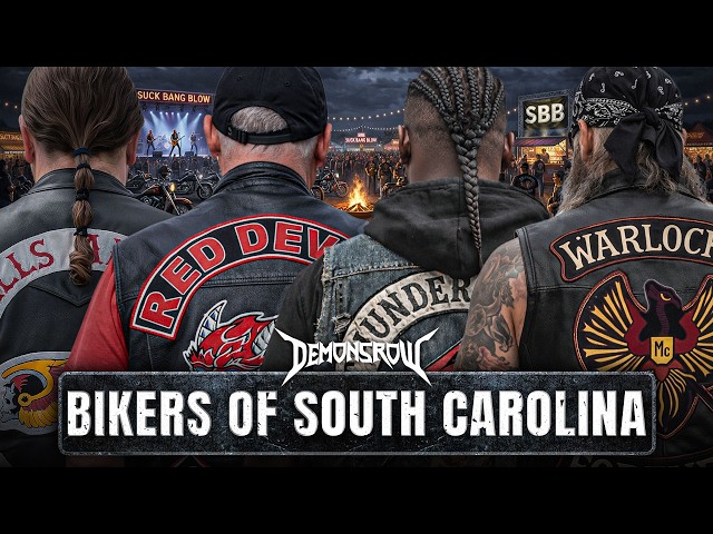 Bikers of South Carolina: Hells Angels, Red Devils, Thunderguards & Myrtle Beach Bike Week 🏍️🔥