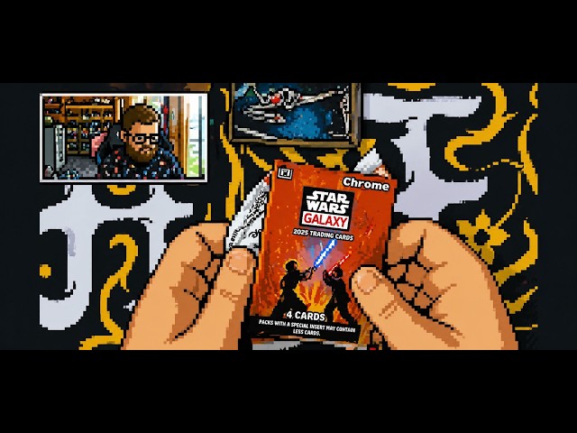 Topps Star Wars Galaxy 2025 Box Break Pt.2 - The Insanity Carries On!