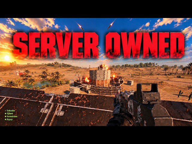 How a 30k Hour Quad DOMINATES the Entire Server | Rust Console Edition