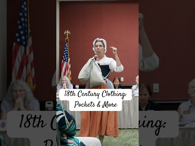 18th Century Clothing: how they carried it all