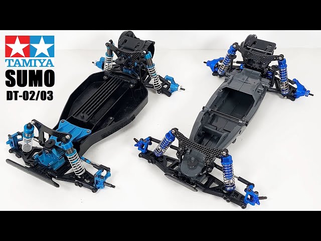 Tamiya DT02 vs DT03 Sumo Brushless 3900kv Cheap Combos!