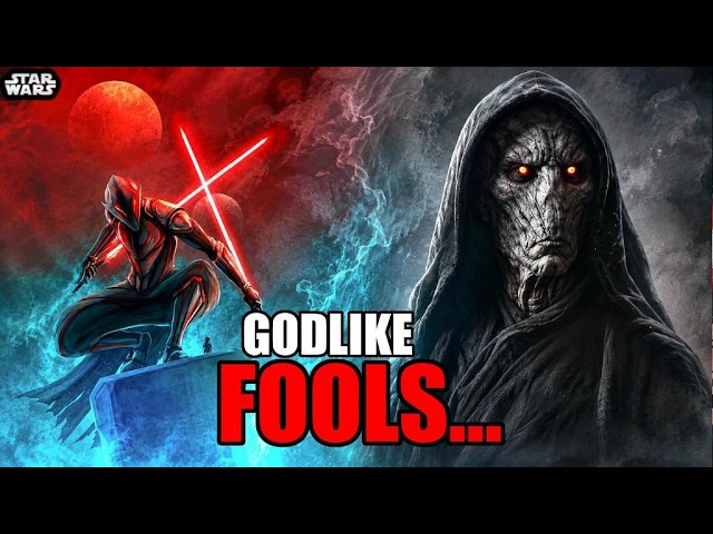 Why Darth Plagueis Thought the Ancient Sith Were Failures