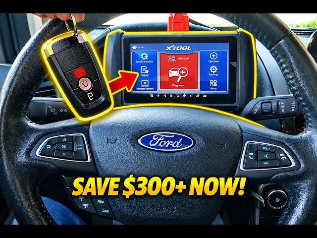 Program Your Ford Key Fob FAST — Stop Paying $300+ Dealer Fees! DIY Step‑By‑Step
