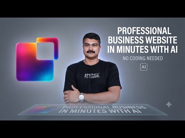 Create a Professional Business Website in Minutes with AI | Lovable Tutorial Malayalam
