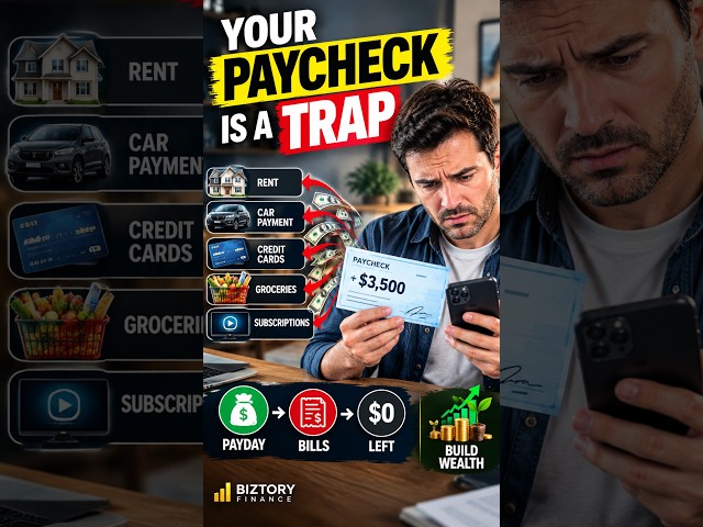 The Paycheck Trap Keeping You Stuck @BiztoryFinance #personalfinance  #paychecktopaycheck