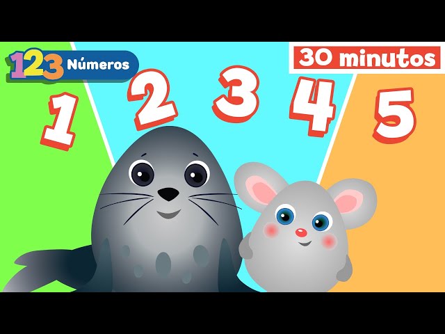 Viajando por el mundo con los números | aprender numeros | contando animales |Mi Primera Universidad