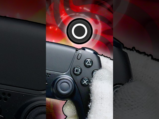 How to Press O BUTTON on Black PS5 Controller 🎮