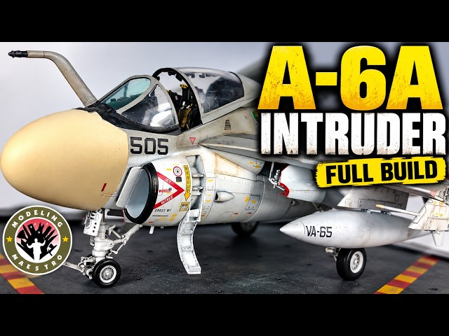 Building the A 6A Intruder | FULL BUILD | 1/48 Scale Model - 4K