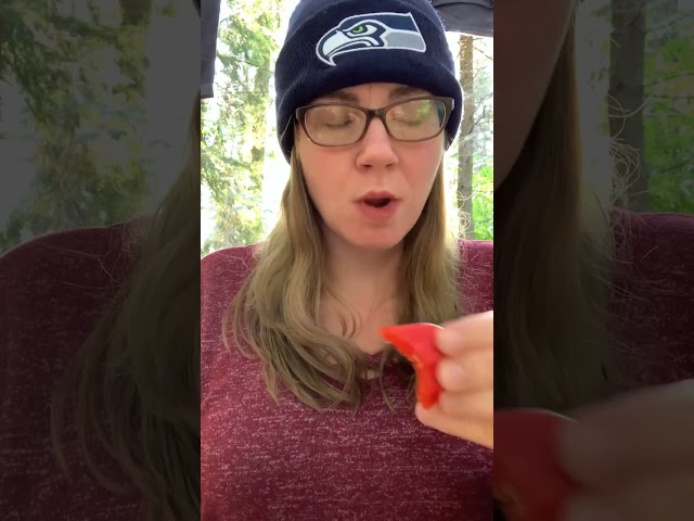 Sweet Red Habanero While Camping