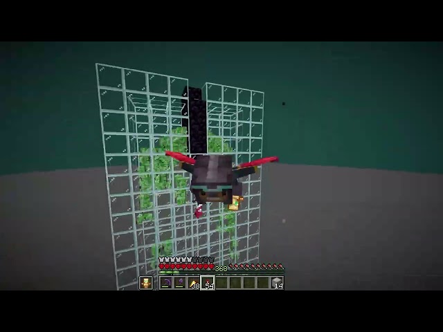 bro is a mob farming genius