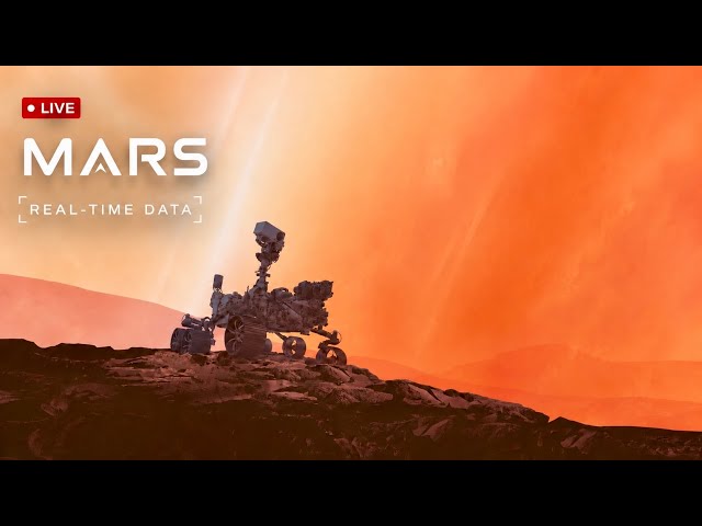 🔴 LIVE - Mars Real-Time Data | NASA Perseverance & Curiosity Rover Footage