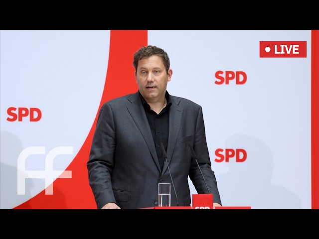 LIVE: Vice Chancellor Lars Klingbeil & SPD Chiefs Brief On State Votes | Factual Flow | AC1F