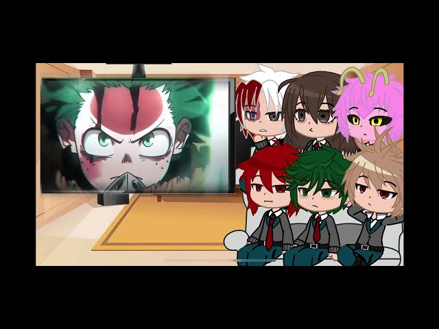 my hero academia/Class 1A reacts//old video//unfinshed/