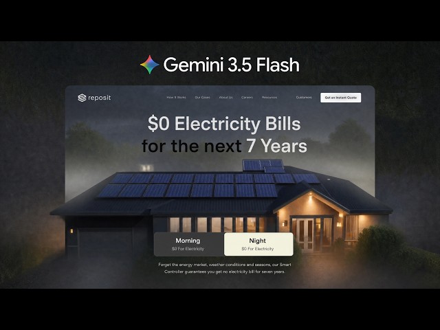 Gemini 3.5 is Insane upgrade for web designers! ($50k Websites)