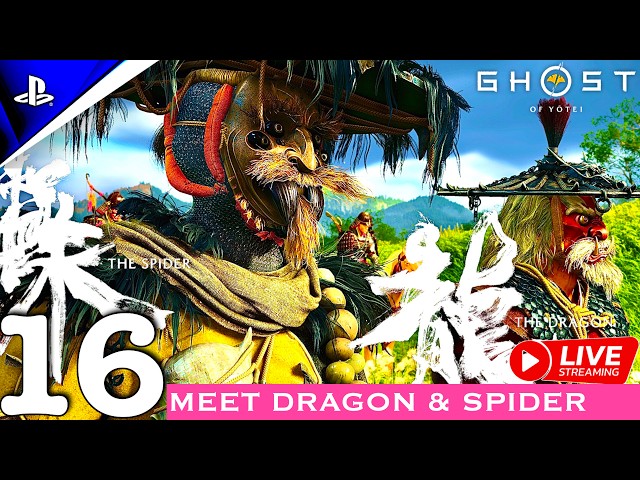 MEET SAITO SONS Ghost of Yotei LiveStream GamePlay #ghostofyotei #atsu #action #live #livestream #og