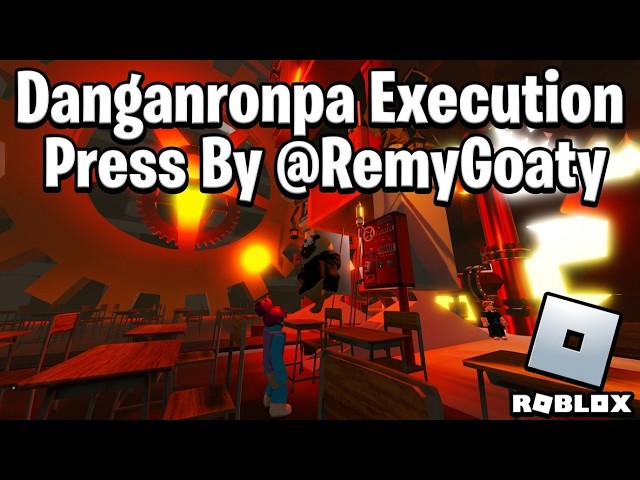 Danganronpa Execution Press By @RemyGoaty | Roblox | Gameplay, No Commentary, Android