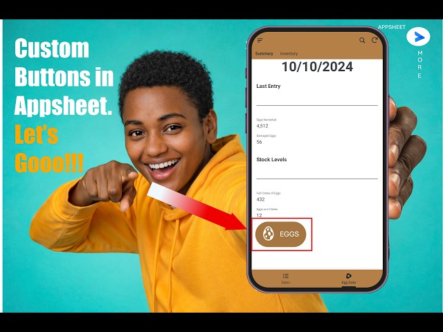 🔥 AppSheet Custom Buttons Tutorial | Make Your App Look PRO