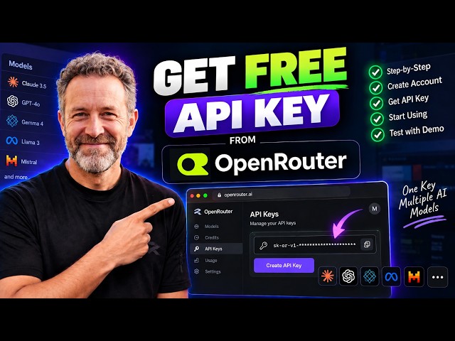 How to Get a FREE API Key from OpenRouter (Step-by-Step Tutorial)