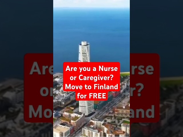 FREE Relocation Sponsorship for Nurses/Caregivers