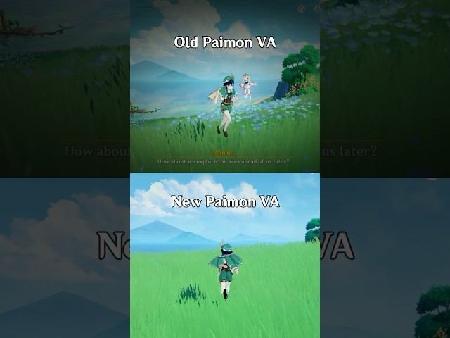 Can’t stop LOVING new Paimon VA 😍🤓#paimon #voice #new