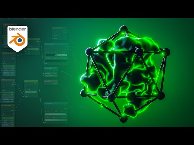 Create A Living Parasite Effect With Geometry Nodes (Blender Tutorial)