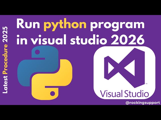 Learn How to Run Python Code in Visual Studio 2026 – Step-by-Step Guide