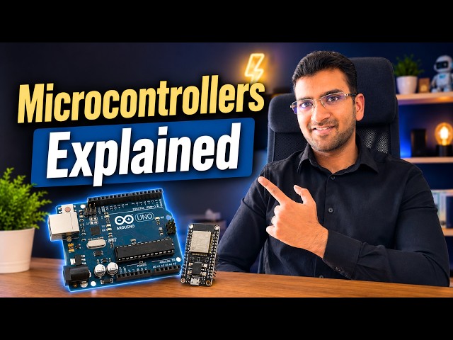 [Fully Explained] What is a Microcontroller and how does it work? Robotics for Beginners Tutorial