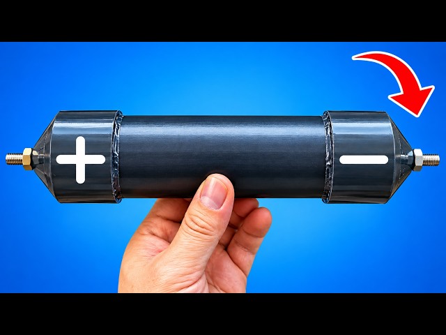 Never Buy batteries Again! Make Your Own Battery at Home!