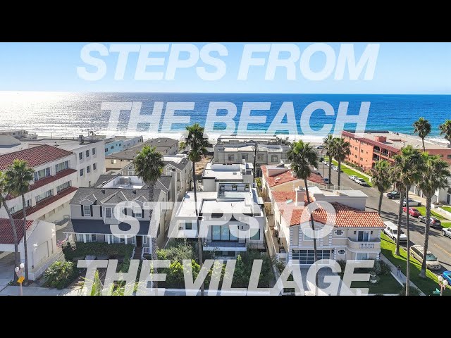 Steps From the Beach, Steps to the Village