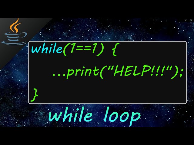 Java while loop 🔄