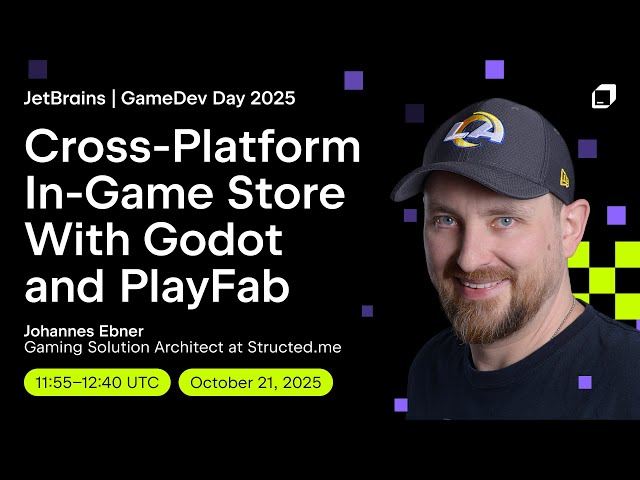 Building a Cross-Platform In-Game Store With Godot and PlayFab by Johannes Ebner