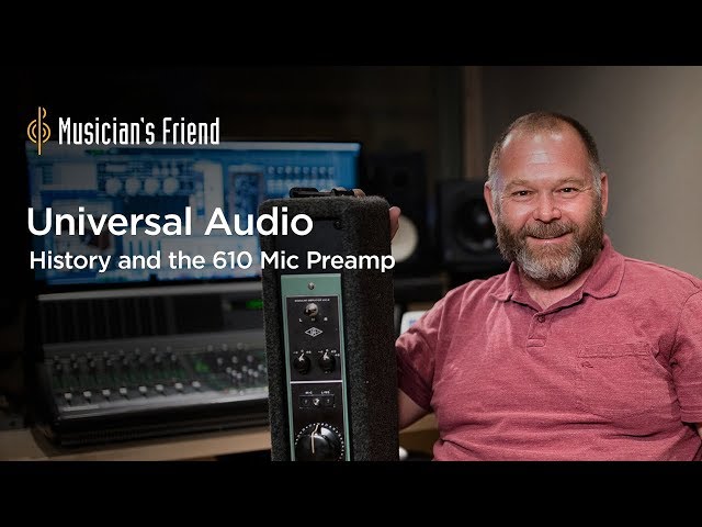 History of Universal Audio and the UA 610 Mic Preamp with CEO Bill Putnam Jr.