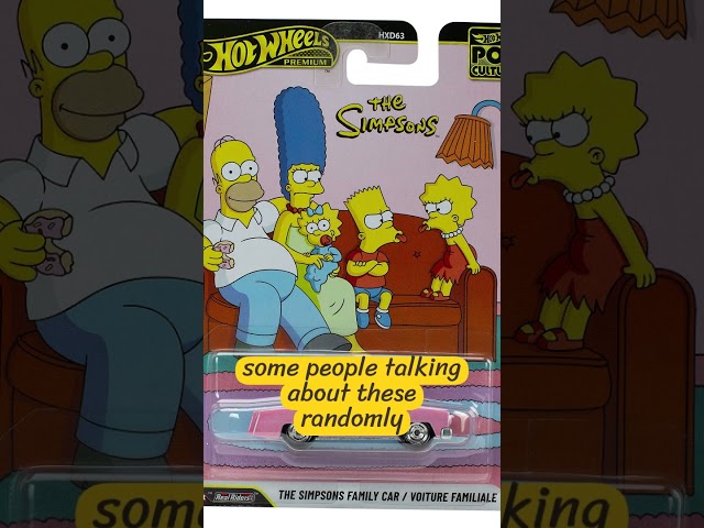 I need to find this new Simpsons Hot Wheels car!  #thesimpsons