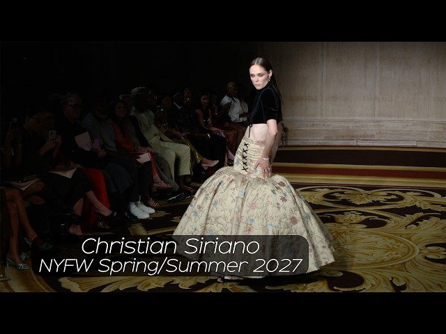 Christian Siriano Enchants NYFW With a Fairytale-Inspired Spring 2027 Collection